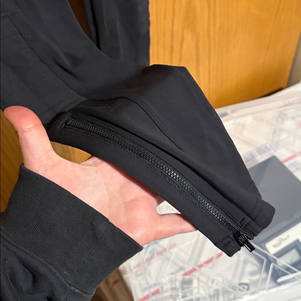 Athleta women's SP delancey moto tight leggings high rise waist zipper ankle - Picture 4 of 9